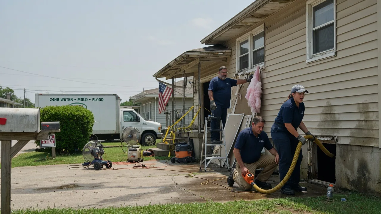 Water Damage Repair in Eau Claire, MI near me